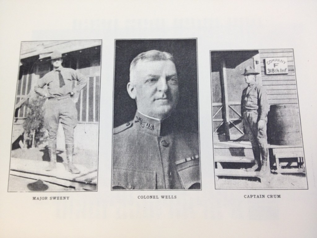 Major Sweeny, Colonel Wells, Captain Crum